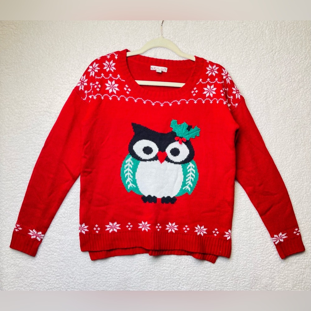 Christmas Sweater It's Our Time Brand Size M